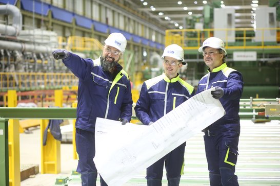 Monteure auf der Baustelle | SGS Industrial Services